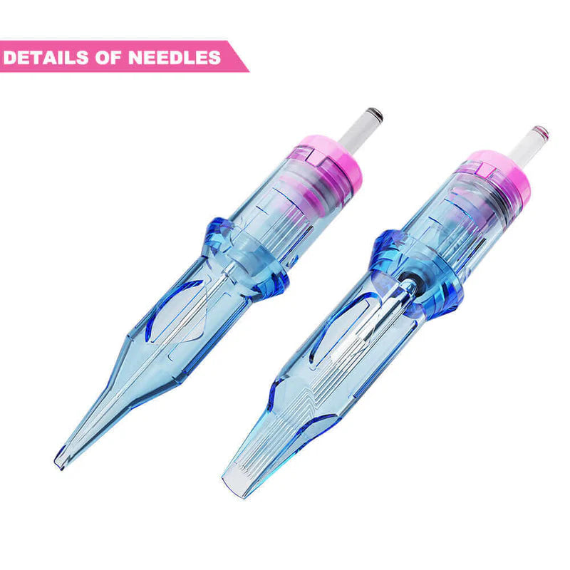 Cartuchos Emalla Eliot Micro PMU Round Liner Long Taper - 20 Unid