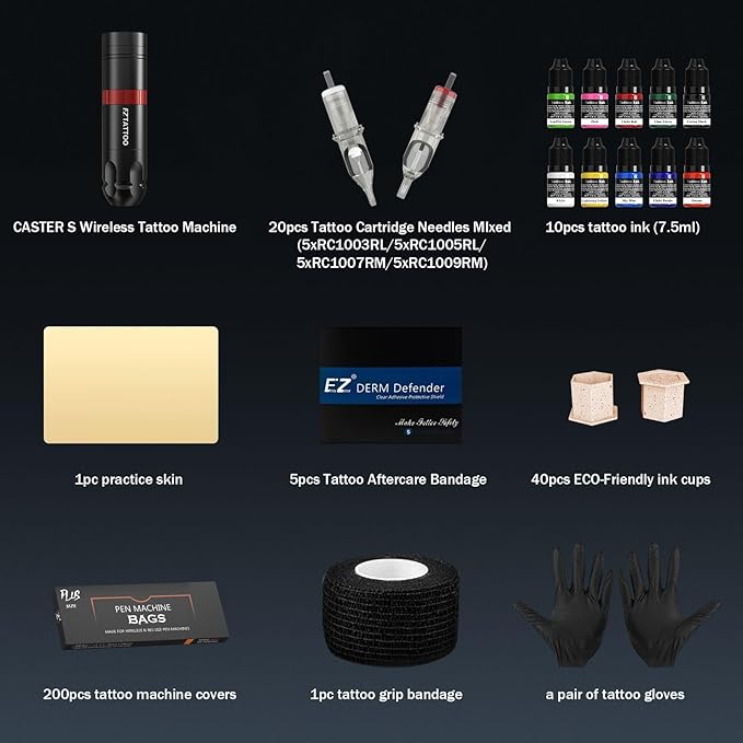 Kit para Tatuaje EZ Caster