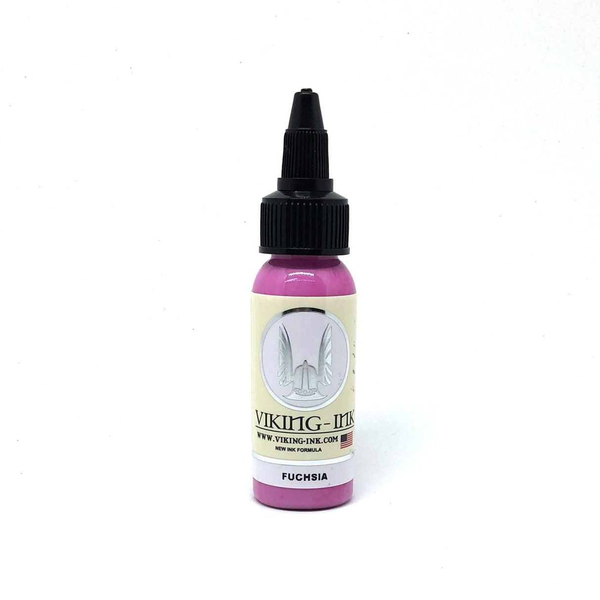 Fotografía de Fuchsia (Viking-Ink) en Viking Tattoo Shop, suministros premium para artistas del tatuaje.