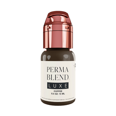 Visualiza PERMABLEND LUXE COFFEE (15 ml) en Viking Tattoo Shop, herramienta esencial para tatuadores profesionales.