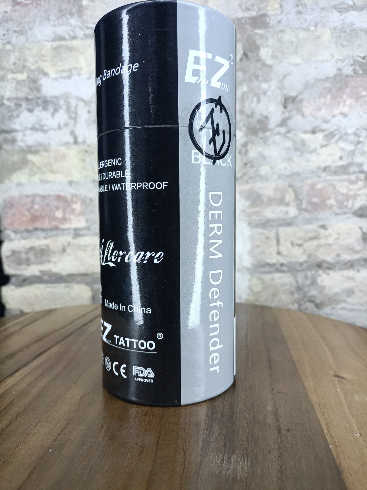 Film EZ Derm Defender Premium Gris y Negro (UV Protector)