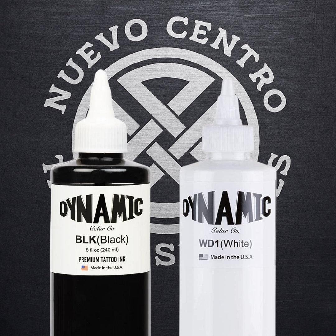 Dynamic BLK (Black) y Tinta de Regalo Dynamic White