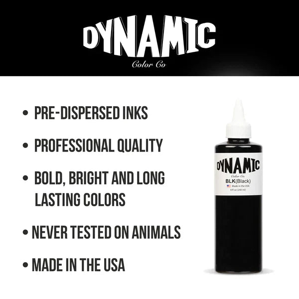 Dynamic BLK Black tinta negra