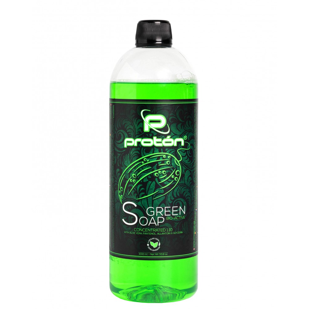 Green Soap Proton CONCENTRADO con Pantenol, Alantoina y Aloe Vera - 1L / 33.8 Oz.