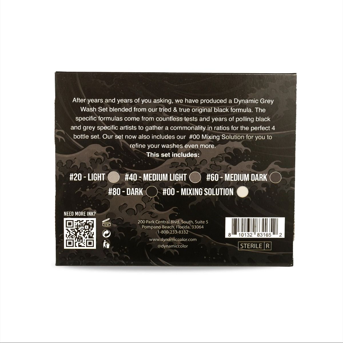 Set Dynamic Greywash + Diluyente (5×4oz)