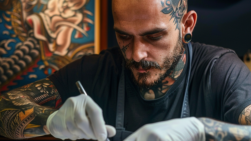 banner de nuevo centro tattoo supplies material para estudio de tatuajes