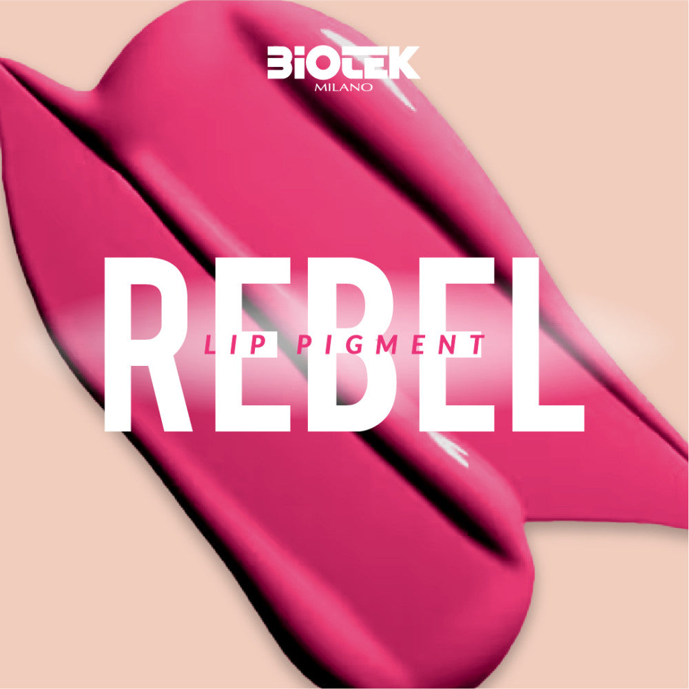Pigmento Biotek Rebel - Rojo Intenso para Labios - 15ml | Maquillaje Permanente