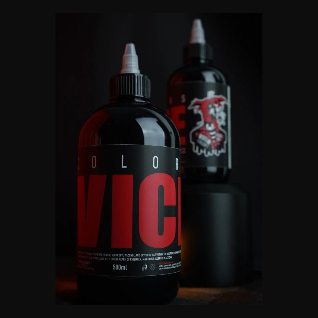 Tinta para Tatuajes Vice Colors - Vicious Black