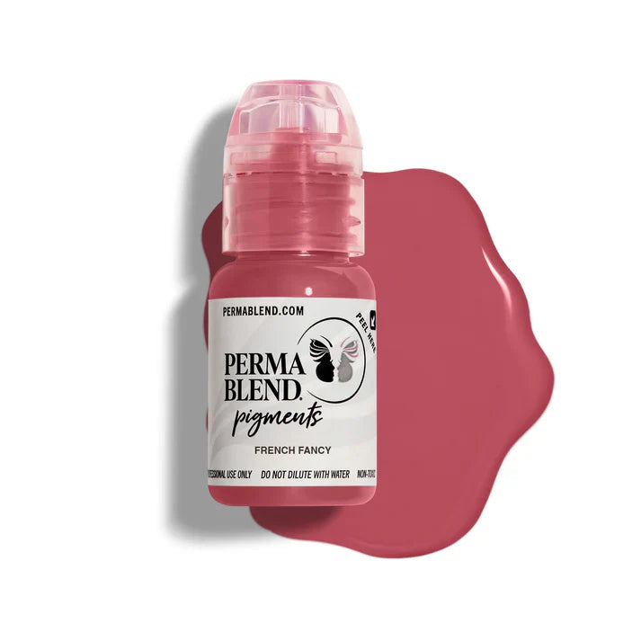 Perma Blend French Fancy - Pigmento Labial Rosa Suave de Alta Opacidad