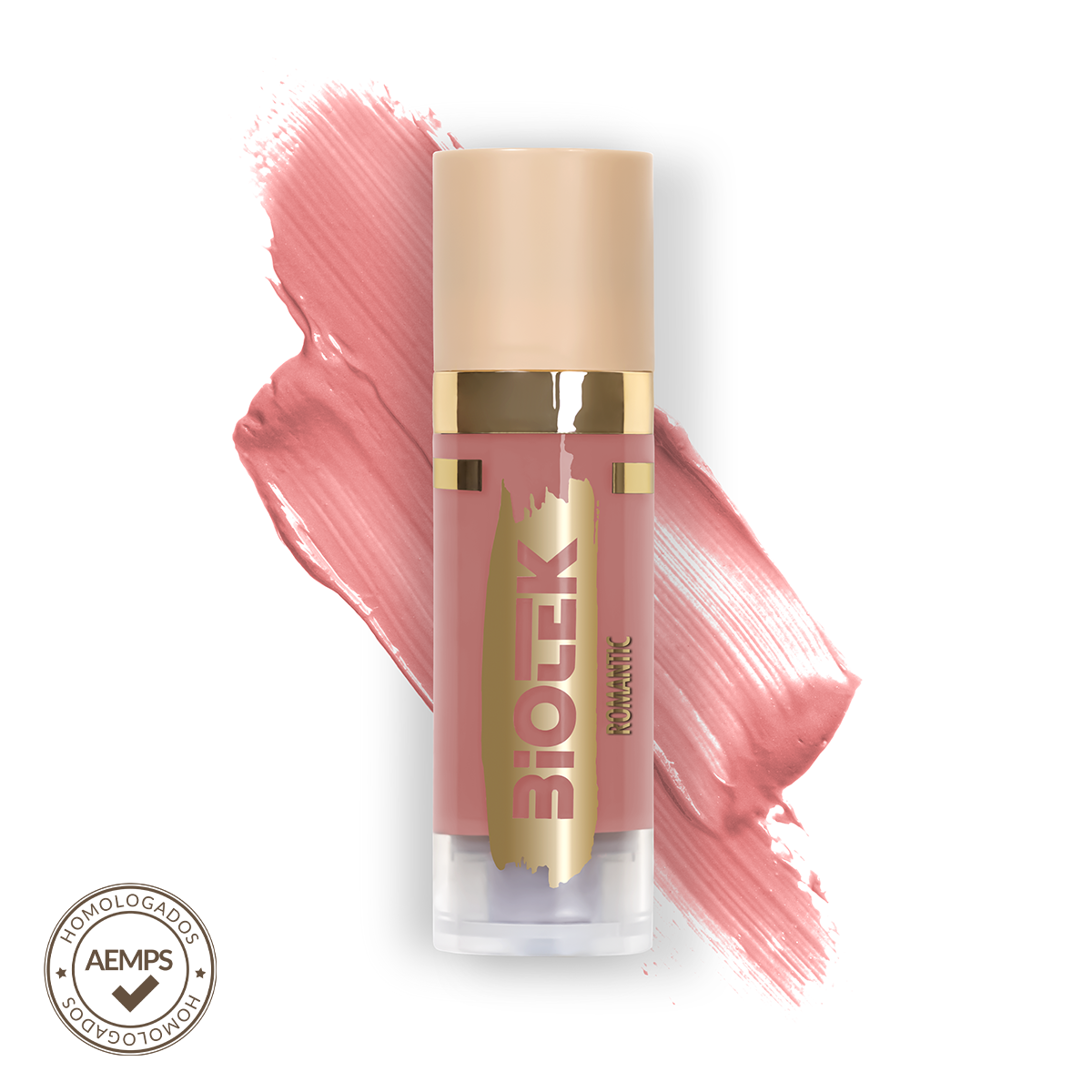 Pigmento Biotek Romantic - Marrón Claro Natural para Labios - 7ml | Maquillaje Permanente