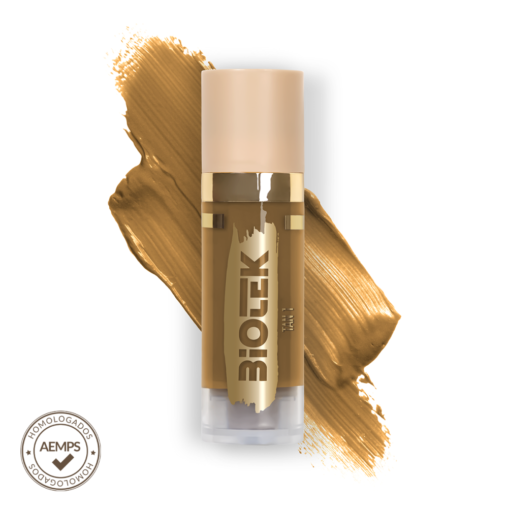 Pigmento Biotek Color Tan 1 - 7ml Color Piel Oscuro