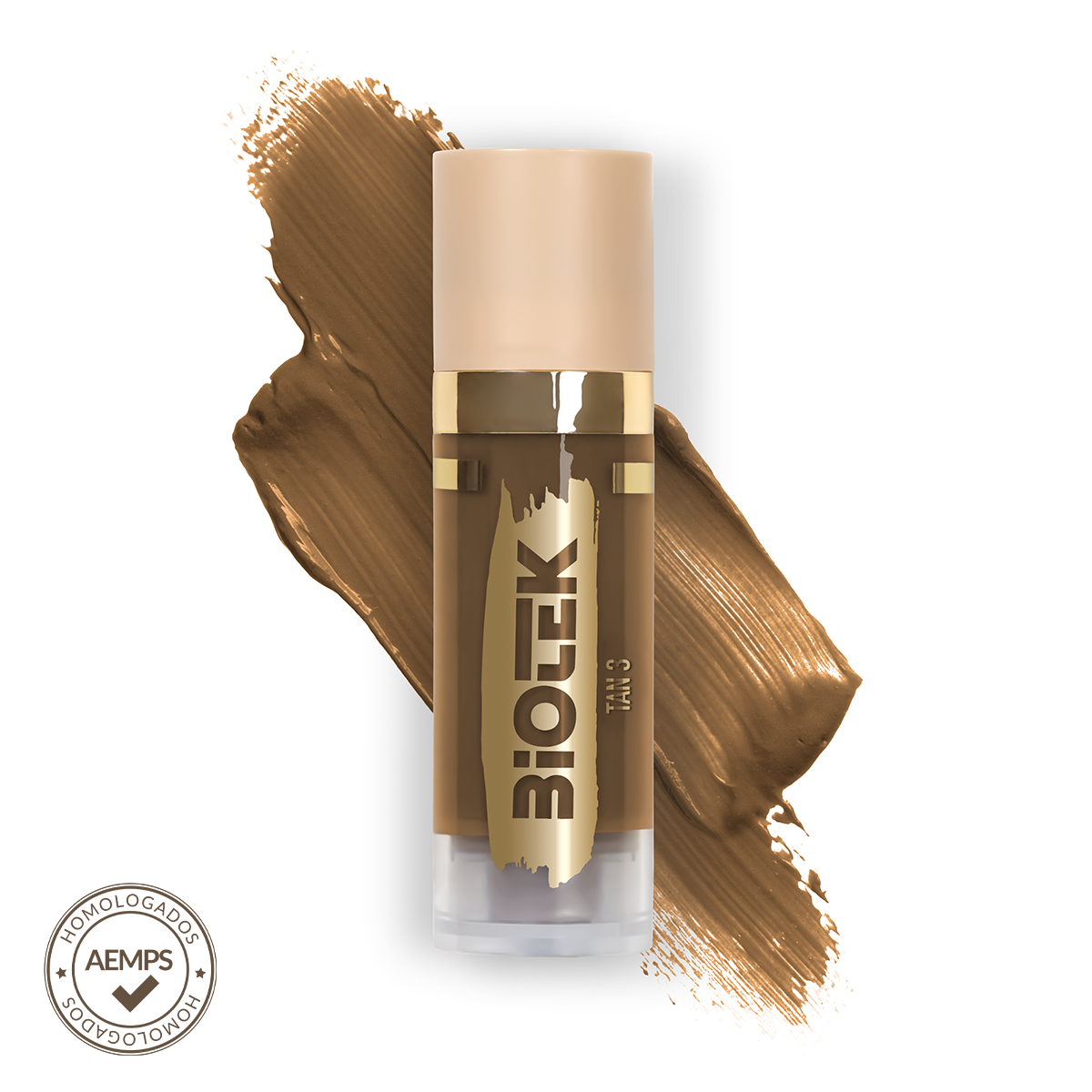 Pigmento Biotek Color Tan 3 - 7ml Color Piel Oscuro