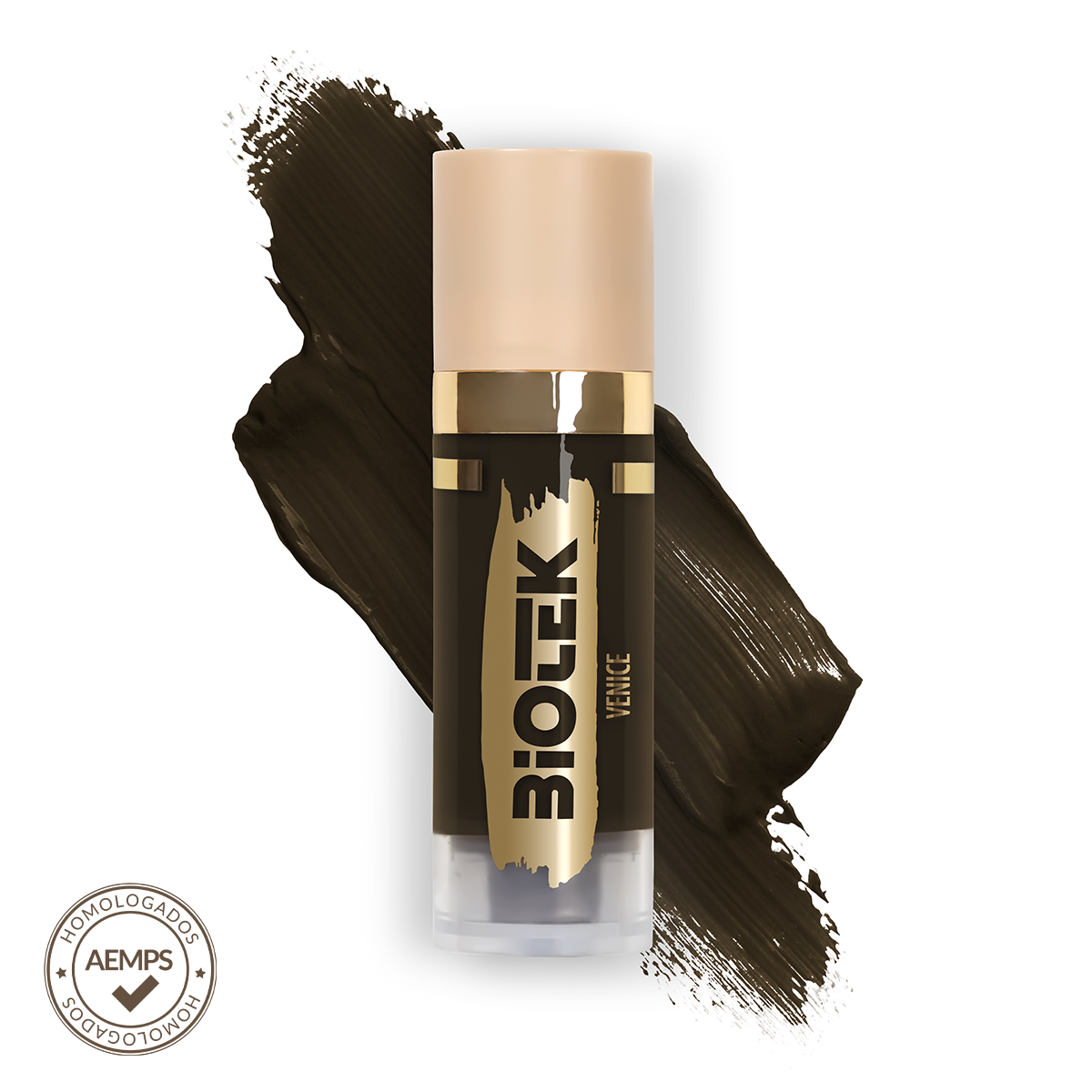 Pigmento Biotek Venice - Moreno Oscuro Neutro para Cejas - 7ml | Maquillaje Permanente