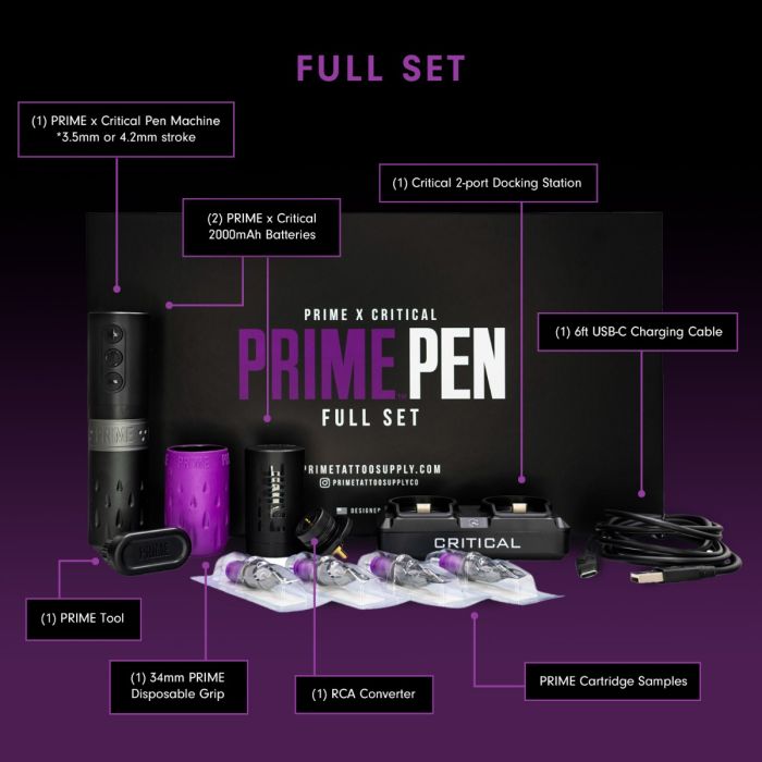 Prime Pen x Critical Set Completo