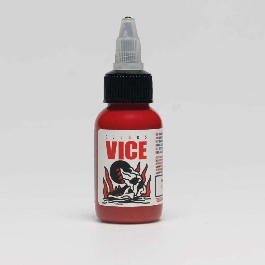 Tinta para Tatuajes Vice Colors - Red End 1 oz