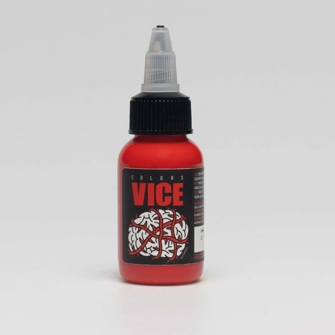 Tinta para Tatuajes Vice Colors - Criminal Red 1 oz