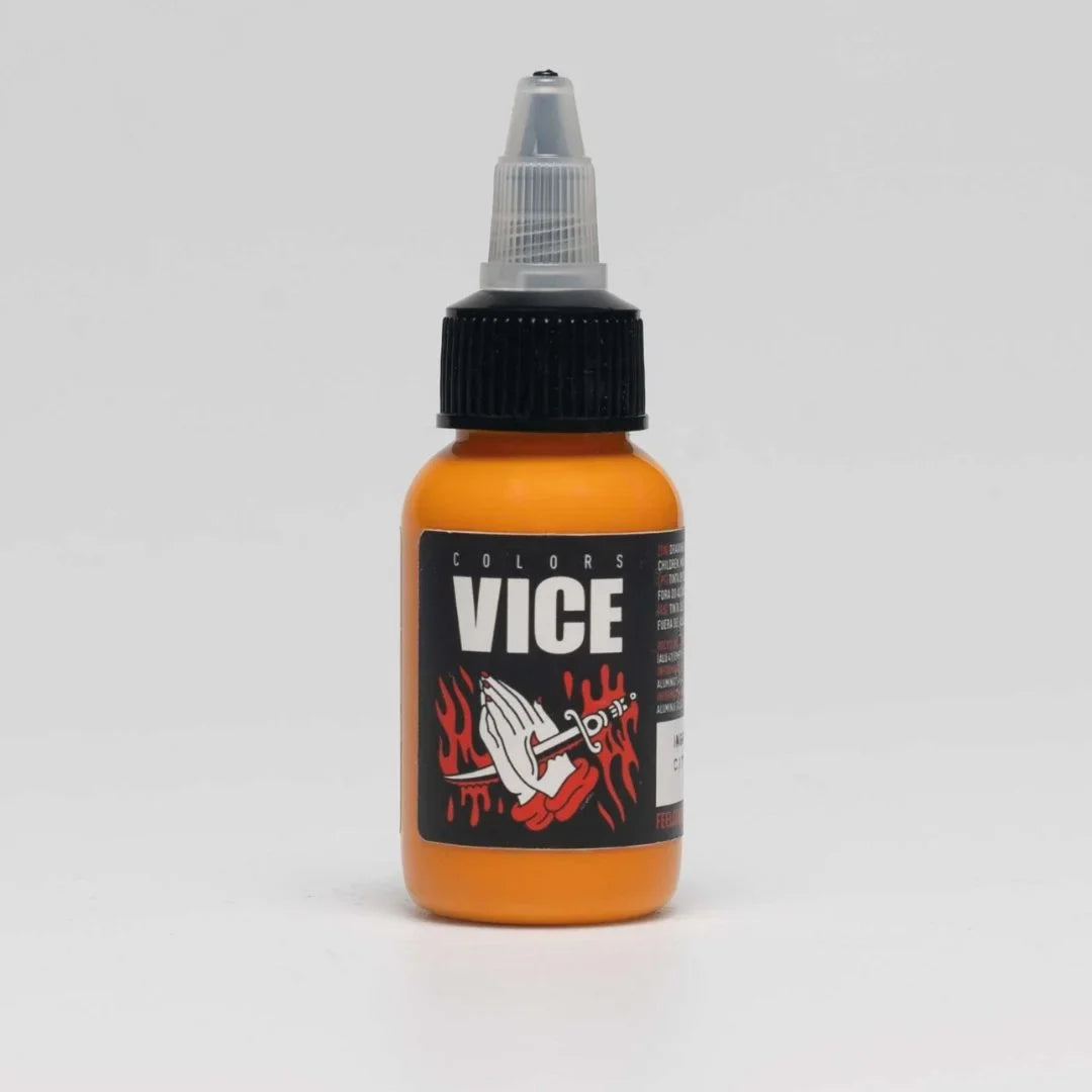 Tinta para Tatuajes Vice Colors - Amarillo 1 oz